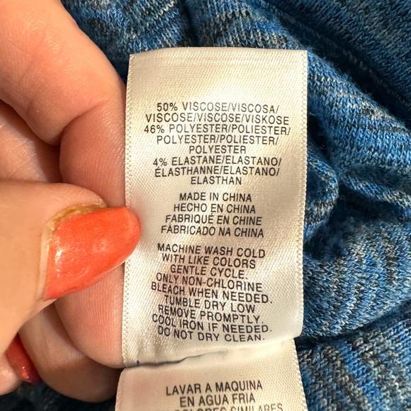 V-NECK JONES NEW YORK SWEATER MEDIUM #W - Picture 7 of 8